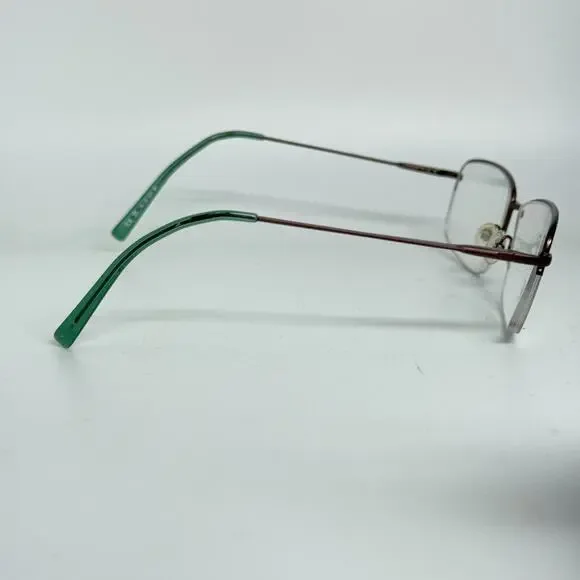 Elliot Ives Wingnut Half Rim Brown Eyeglasses Frame 61-18-150 H17836